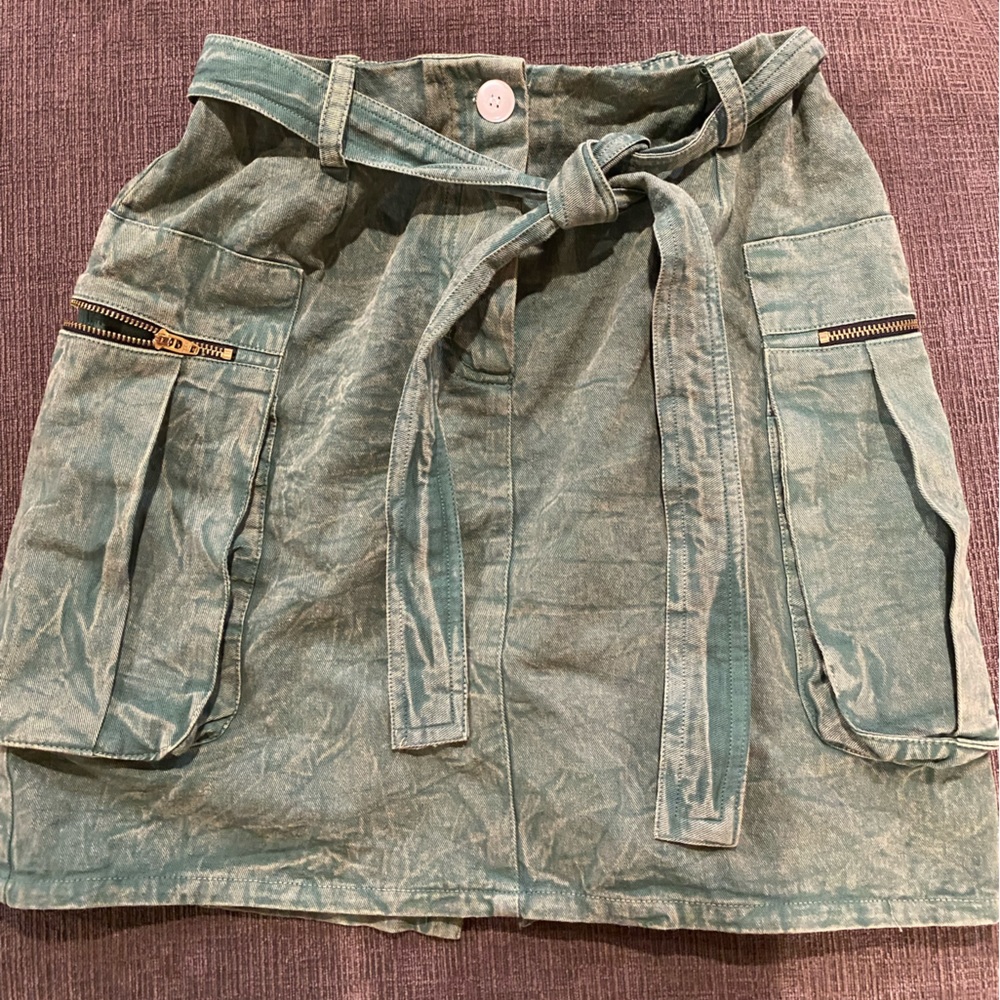 Green EarthBound Cargo Skirt